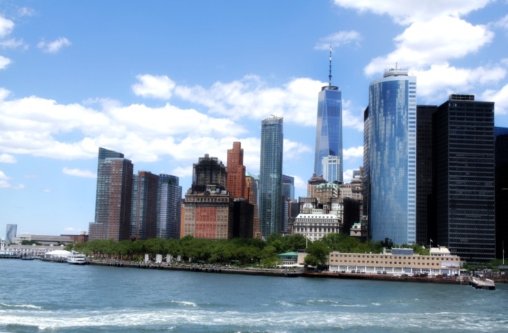 View of Southern Tip of Manhattan from Ferry