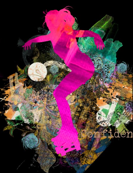 1 Confidence on Black 10x13